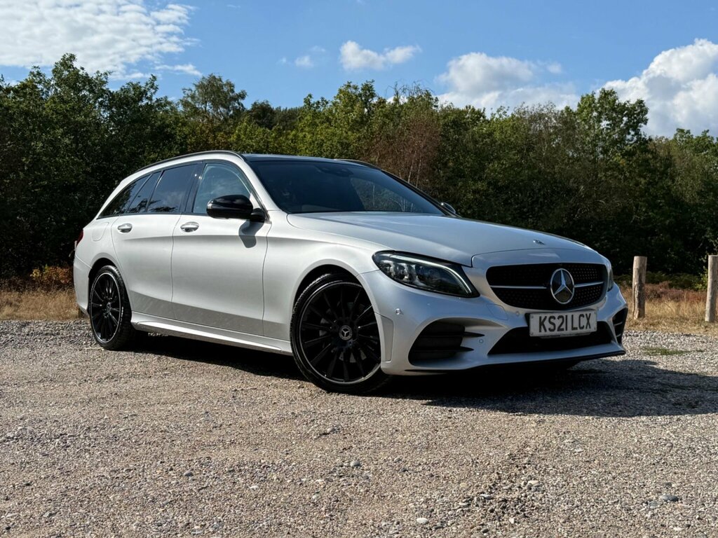 Mercedes-Benz C Class 1.5 C200 Mhev Amg Line Night Edition Premium Plus Silver