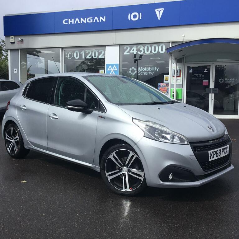 Peugeot 208 1.2 Puretech Gpf Gt Line Hatchback Manu Silver