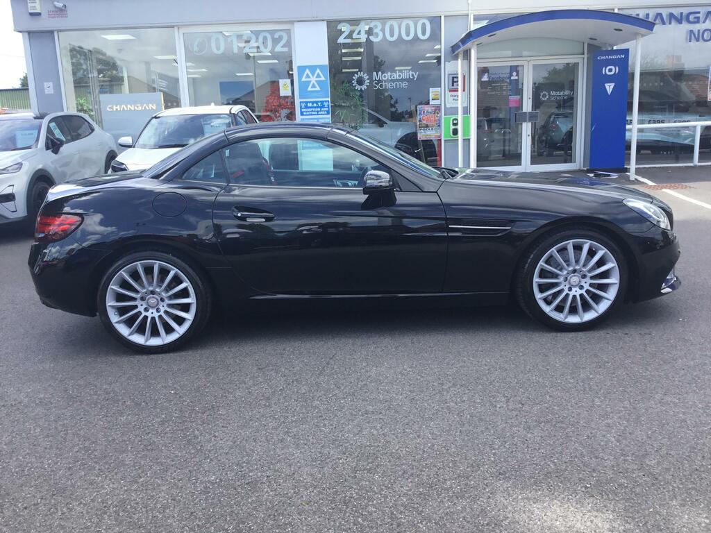 Mercedes-Benz SLC 2.0 Slc300 Amg Line Convertible G-troni Black #2