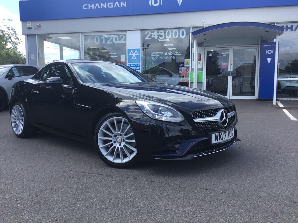 Mercedes-Benz SLC 2.0 Slc300 Amg Line Convertible G-troni Black