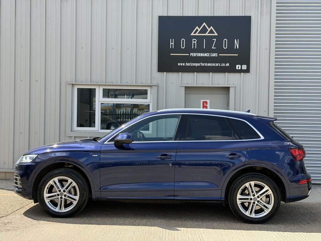 Audi Q5 Suv 2.0 Tdi S Line 201767 OV67TGN Blue #5