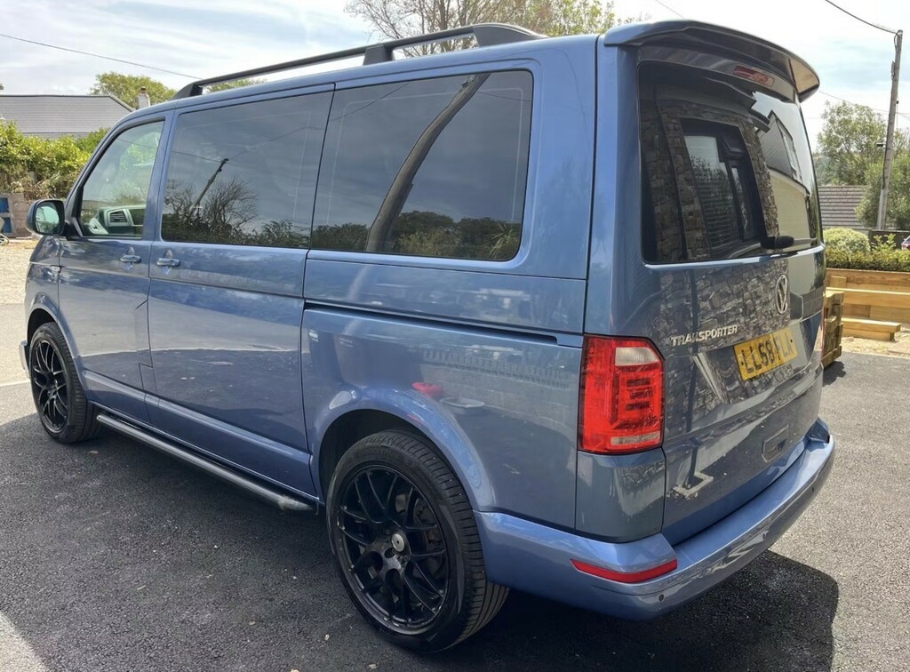 Volkswagen Transporter Shuttle 2.0 Tdi Bluemotion Tech S LL68FLA Blue #4
