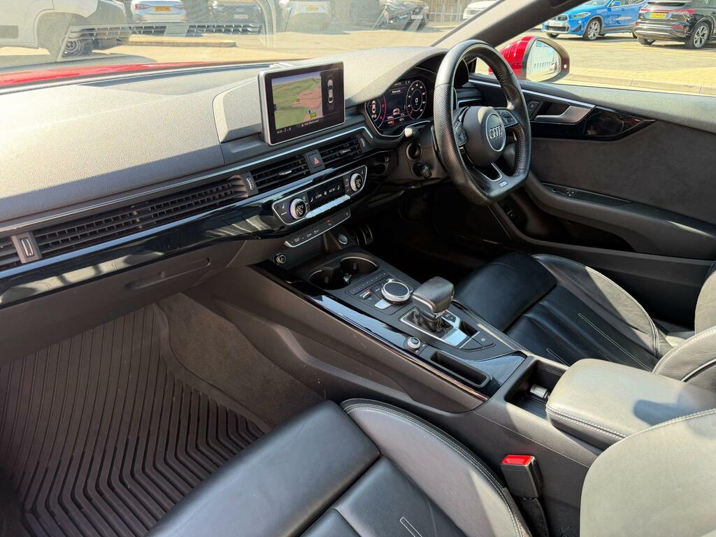 Audi A5 2.0 Tdi S Line S Tronic Euro 6 Ss MD17PZU Red #6