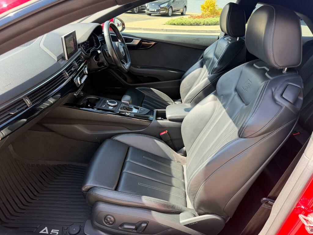 Audi A5 2.0 Tdi S Line S Tronic Euro 6 Ss MD17PZU Red #5