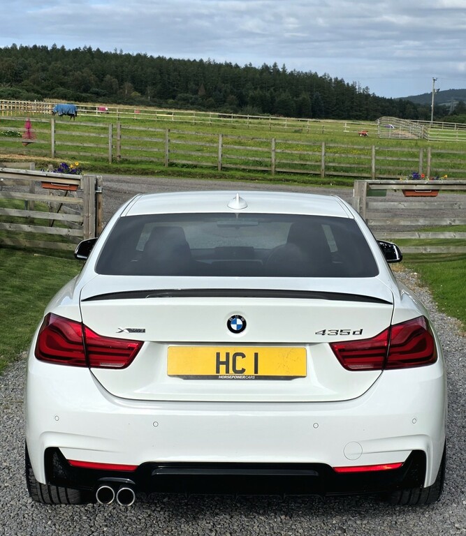 BMW 4 Series Gran Coupe Coupe 3.0 435D Xdrive M Sport Coupe 2018 White #6