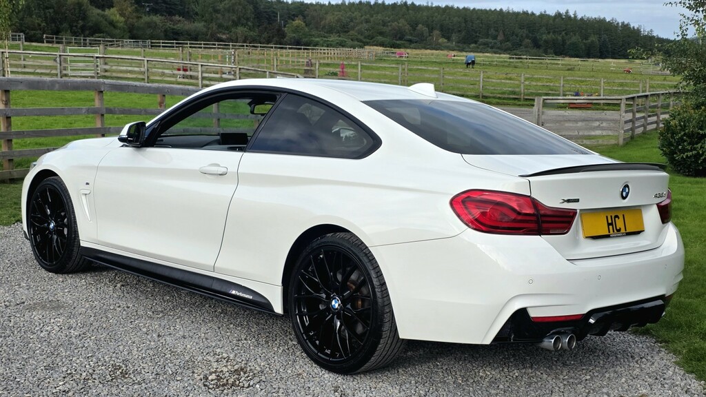 BMW 4 Series Gran Coupe Coupe 3.0 435D Xdrive M Sport Coupe 2018 White #3