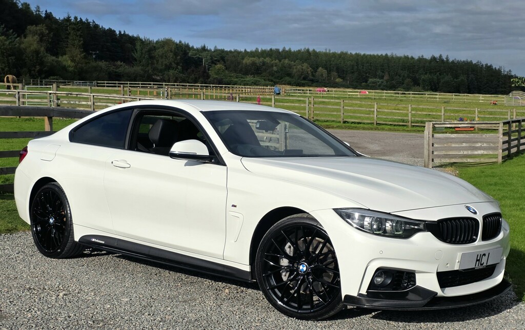 BMW 4 Series Gran Coupe Coupe 3.0 435D Xdrive M Sport Coupe 2018 White