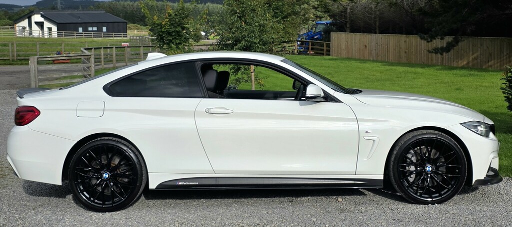 BMW 4 Series Gran Coupe Coupe 3.0 435D Xdrive M Sport Coupe 2018 White #5