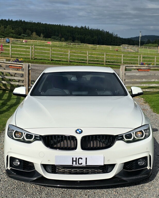 BMW 4 Series Gran Coupe Coupe 3.0 435D Xdrive M Sport Coupe 2018 White #4
