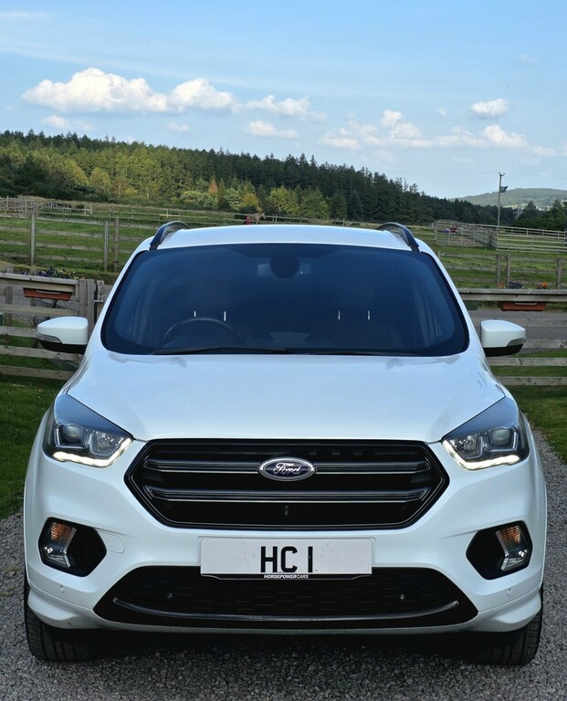 Ford Kuga Suv 2.0 Tdci Ecoblue St-line 2018 SK18YBB White #4