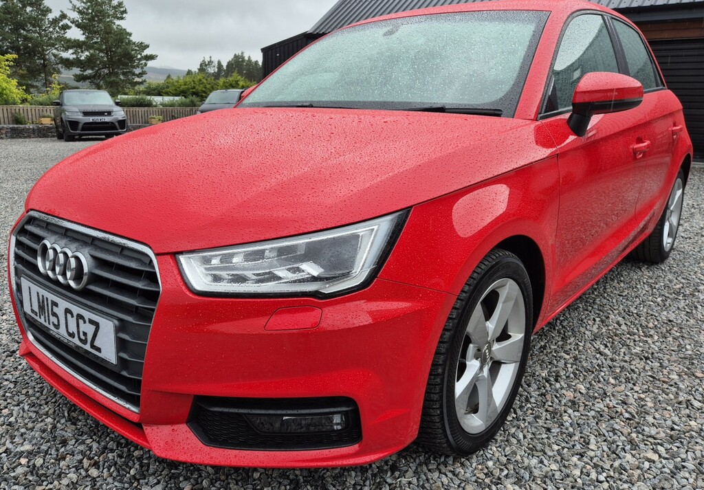 Audi A1 Hatchback 1.6 Tdi Sport 2015 LM15CGZ Red