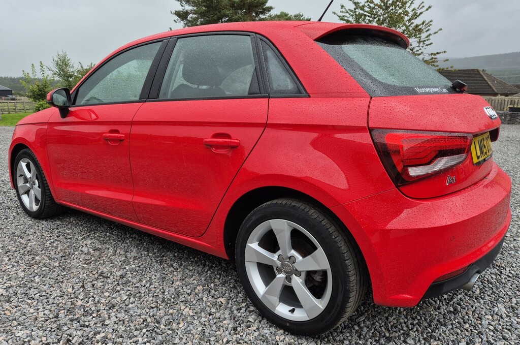 Audi A1 Hatchback 1.6 Tdi Sport 2015 LM15CGZ Red #2