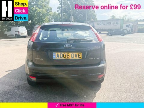 Ford Focus 2.0 Titanium Hatchback AD06OVE Black #6