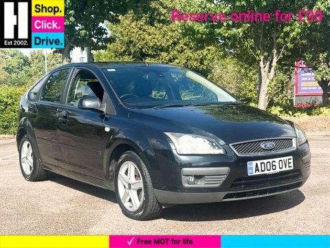 Ford Focus 2.0 Titanium Hatchback AD06OVE Black