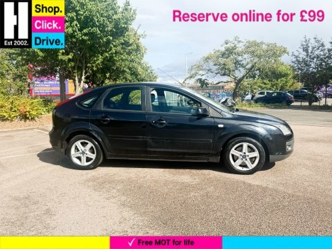 Ford Focus 2.0 Titanium Hatchback AD06OVE Black #4