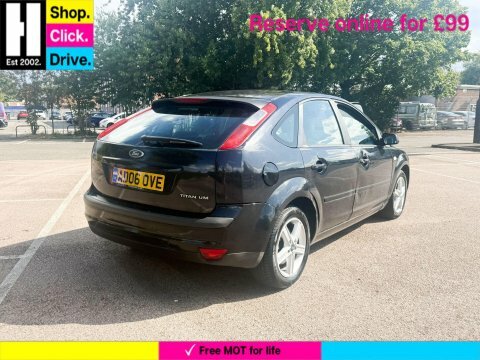 Ford Focus 2.0 Titanium Hatchback AD06OVE Black #5