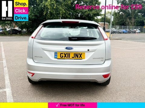 Ford Focus 1.6 Titanium Hatchback GX11JNZ Silver #6