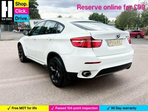 BMW X6 3.0 40D Suv FY14FOJ White #5