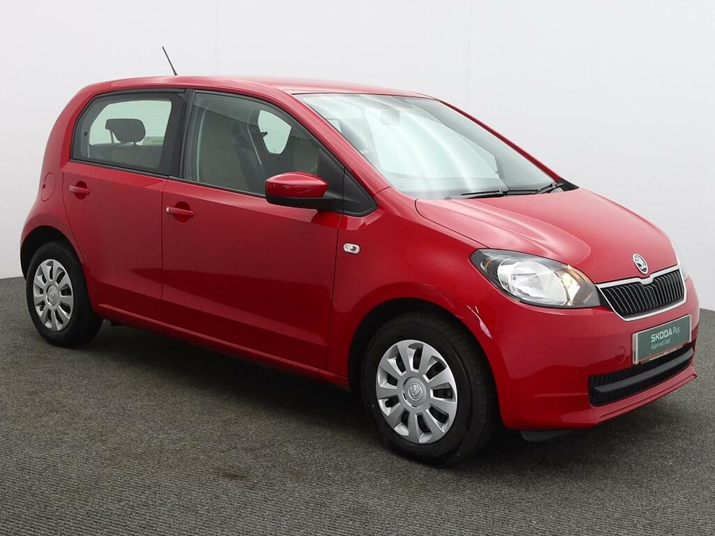 Skoda Citigo 1.0 Mpi Se Hatchback Asg Euro 6 60 Ps Red