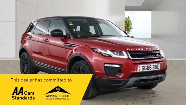 Land Rover Range Rover Evoque Td4 Se Tech SG66BBE Red