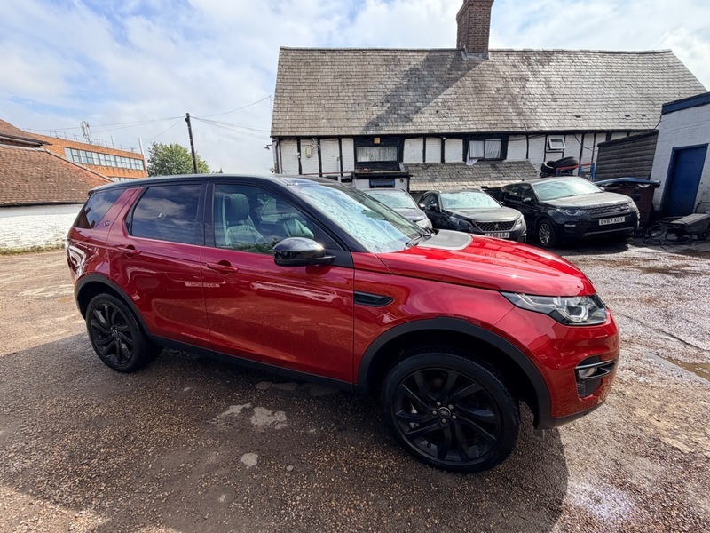Land Rover Discovery Sport Td4 Hse Black Red #6