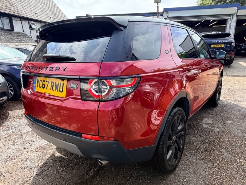 Land Rover Discovery Sport Td4 Hse Black Red #5