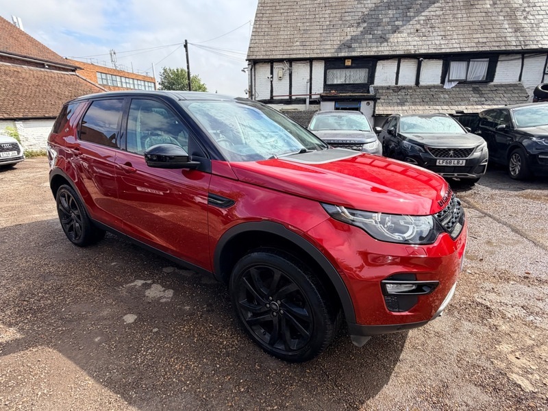 Land Rover Discovery Sport Td4 Hse Black Red #4