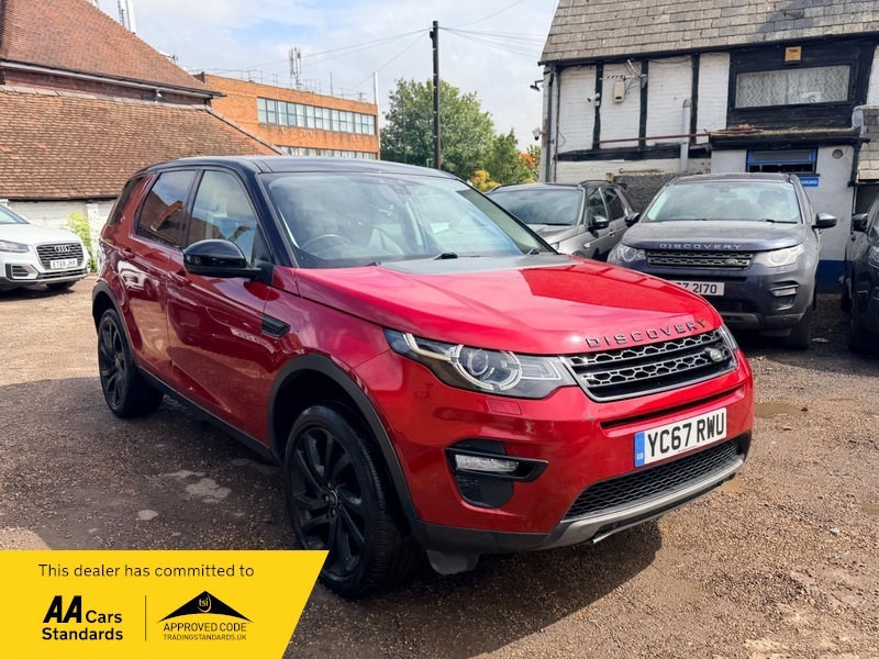 Land Rover Discovery Sport Td4 Hse Black Red