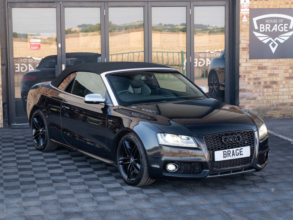 Audi S5 3.0 Tfsi V6 Cabriolet S Tronic Quattro Euro 5 OU10ZDM Black #6