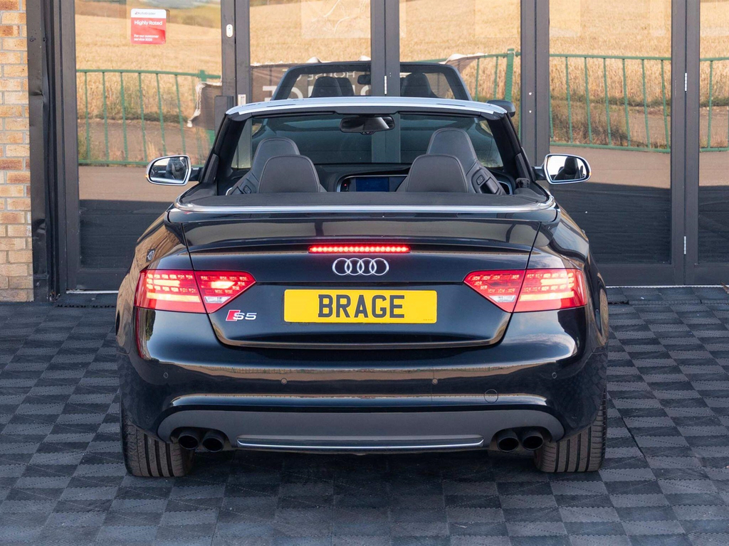 Audi S5 3.0 Tfsi V6 Cabriolet S Tronic Quattro Euro 5 OU10ZDM Black #4