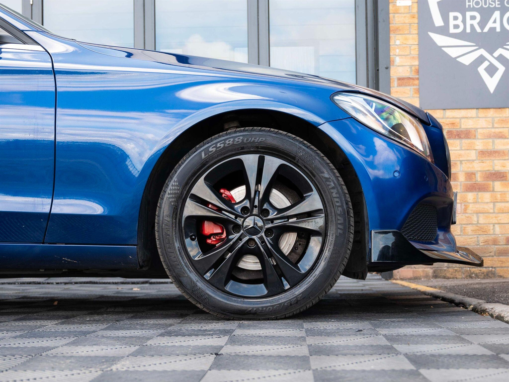 Mercedes-Benz C Class 1.6 D Se Executive Edition Euro 6 Ss Blue #6