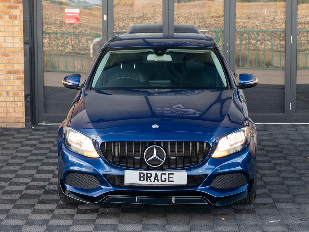 Mercedes-Benz C Class 1.6 D Se Executive Edition Euro 6 Ss Blue #4