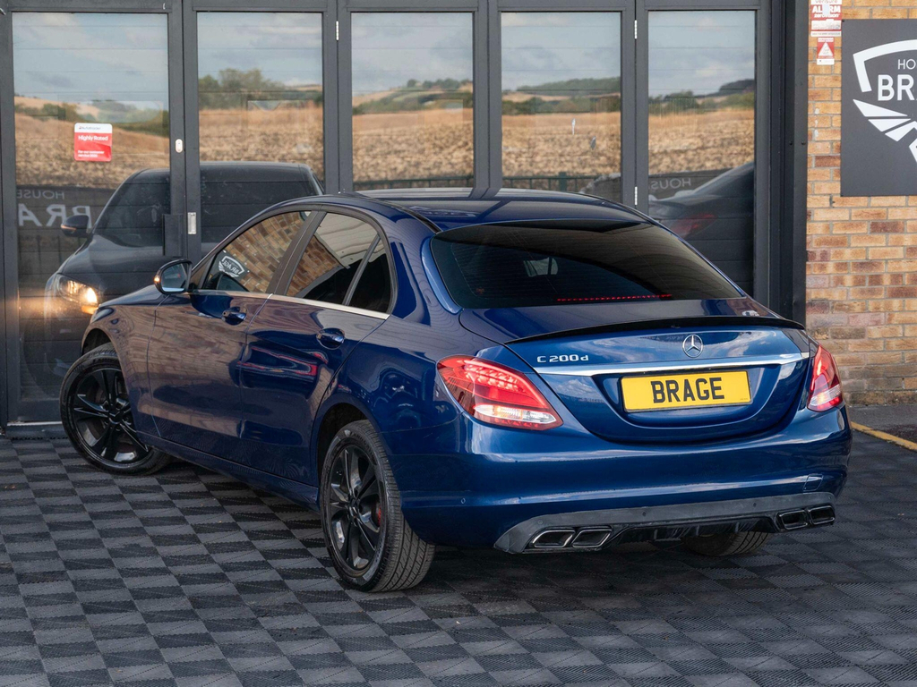 Mercedes-Benz C Class 1.6 D Se Executive Edition Euro 6 Ss Blue #2