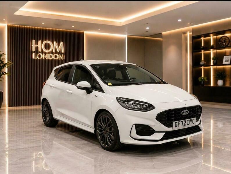Ford Fiesta 1.0T Ecoboost Mhev St-line White