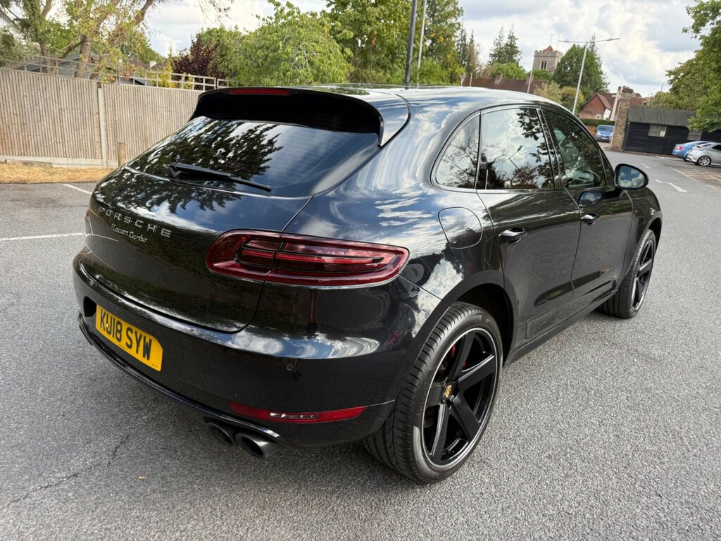 Porsche Macan 3.6T V6 Turbo Pdk 4Wd Euro 6 Ss Black #4