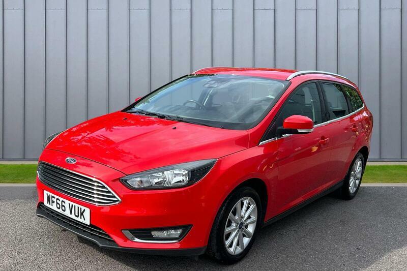 Ford Focus 1.0T Ecoboost Titanium Euro 6 Ss WF66VUK Red #3