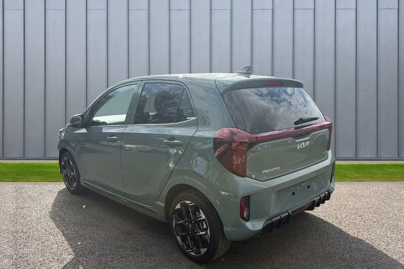 Kia Picanto 1.0 Gt-line Amt Euro 6 Ss WG26VBN Green #4