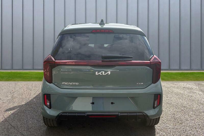 Kia Picanto 1.0 Gt-line Amt Euro 6 Ss WG26VBN Green #5
