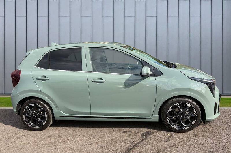 Kia Picanto 1.0 Gt-line Amt Euro 6 Ss WG26VBN Green #6