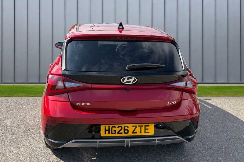 Hyundai I20 1.0 T-gdi Tech Line Euro 6 Ss HG26ZTE Red #6