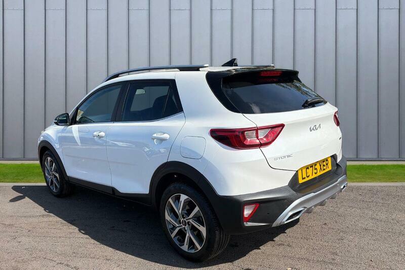 Kia Stonic 1.0 T-gdi Mhev Gt-line S Dct Euro 6 Ss White #4