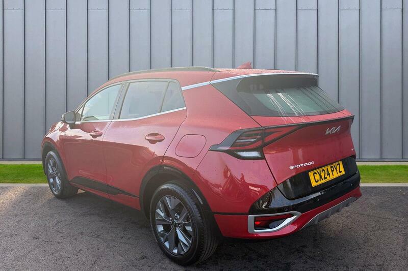 Kia Sportage 1.6 H T-gdi Gt-line Euro 6 Ss CX24PYZ Red #4