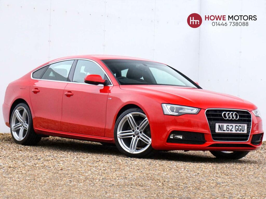 Audi A5 S Line Red