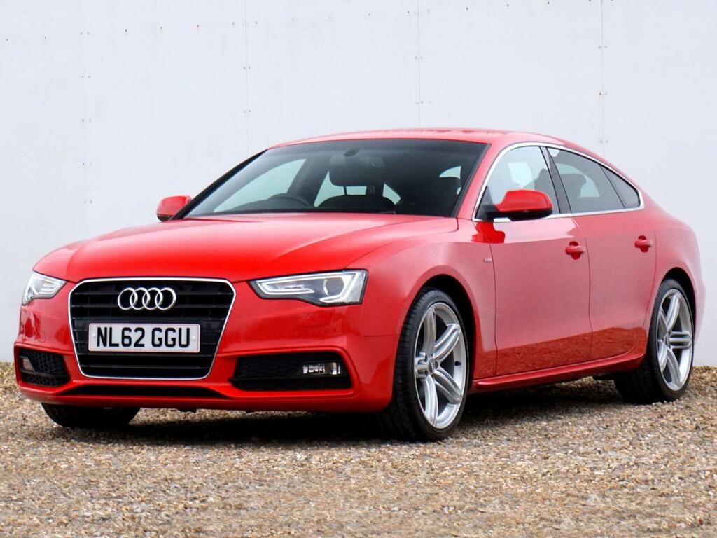 Audi A5 S Line NL62GGU Red #5