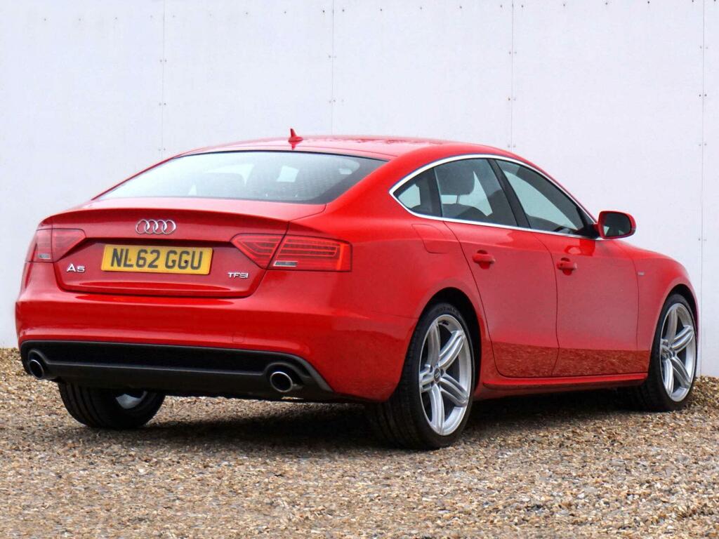 Audi A5 S Line NL62GGU Red #6