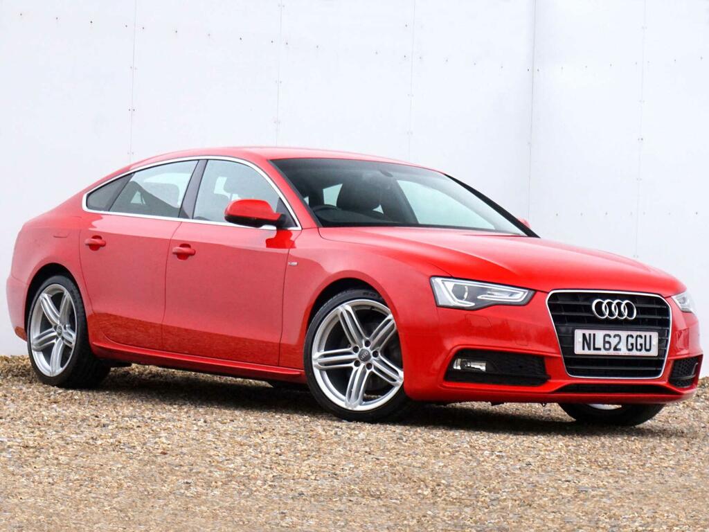 Audi A5 S Line NL62GGU Red #4