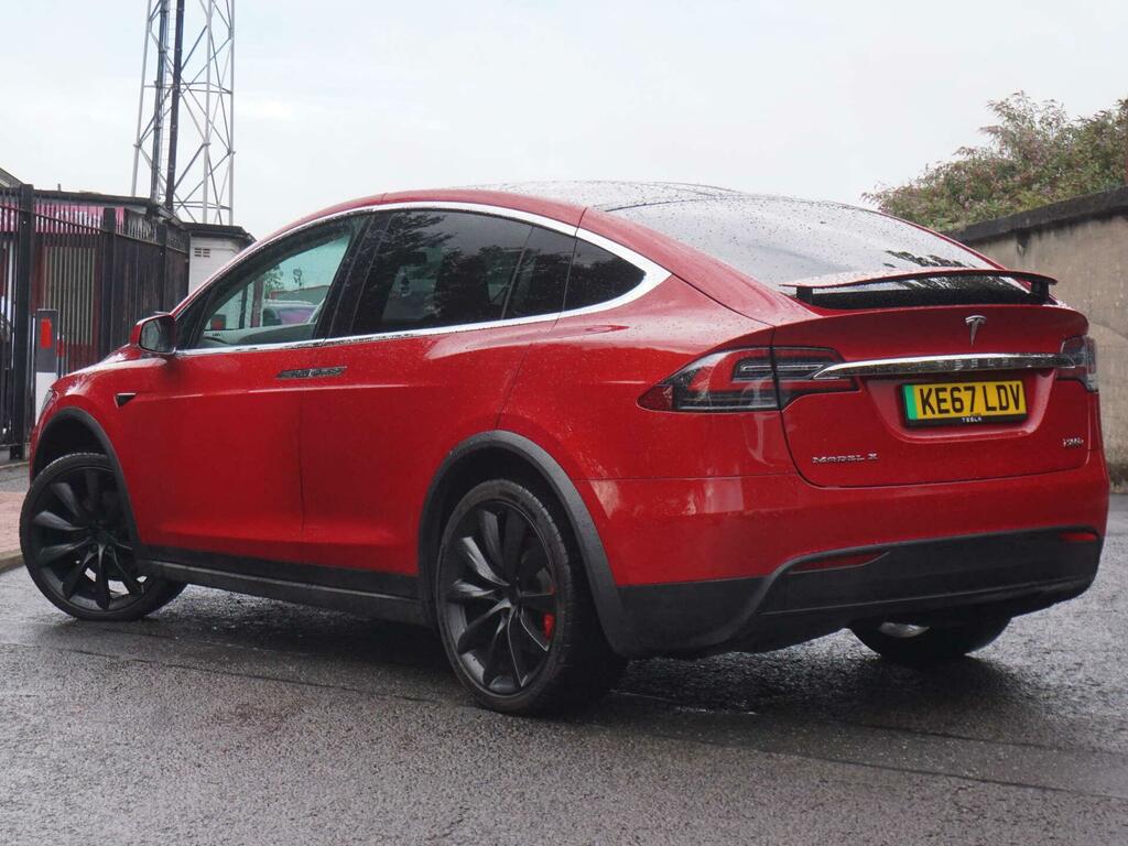 Tesla Model X P100dl Dual Motor 4Wde Ludicrous Red #4
