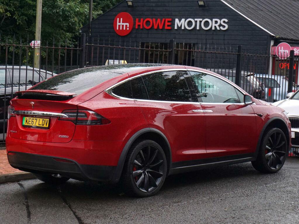 Tesla Model X P100dl Dual Motor 4Wde Ludicrous Red #2