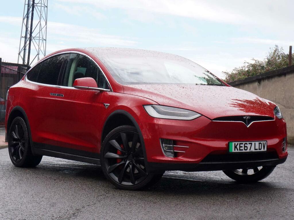 Tesla Model X P100dl Dual Motor 4Wde Ludicrous Red #3