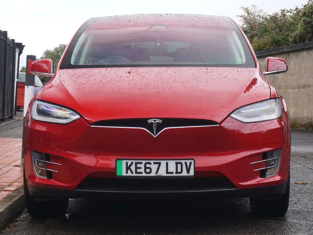 Tesla Model X Model X 75D White #9